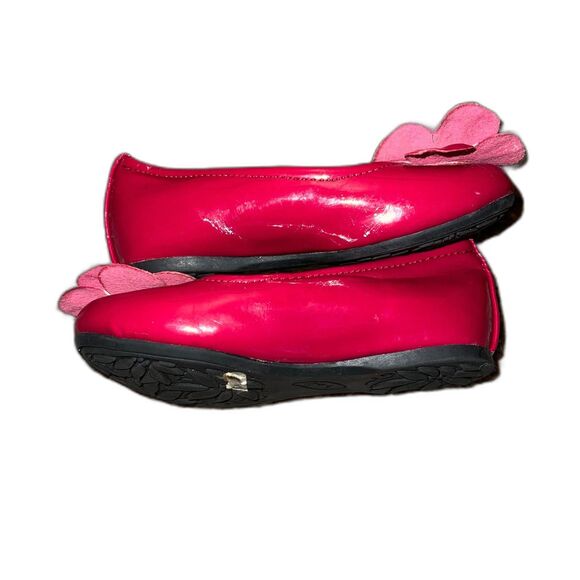 Born Concept Red Dress Shoes Toddler Girl 7 - Picture 3 of 4